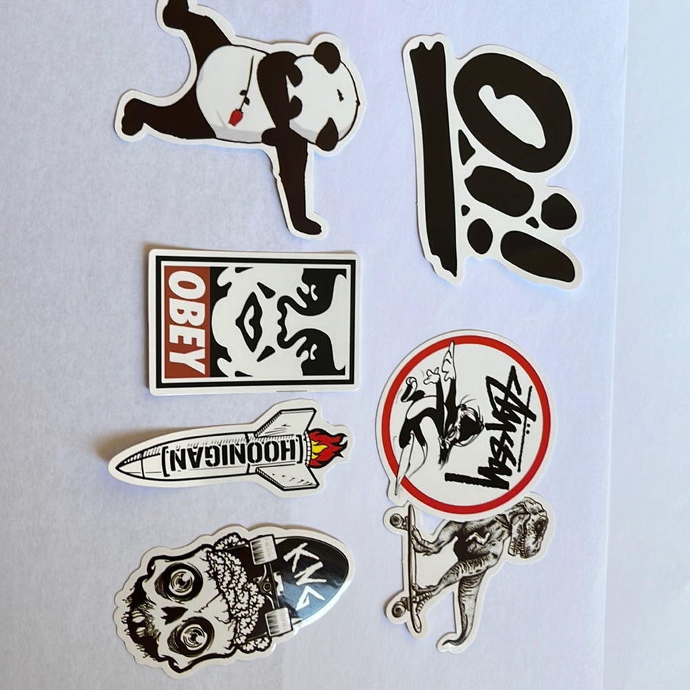 NEW, 6 stickers